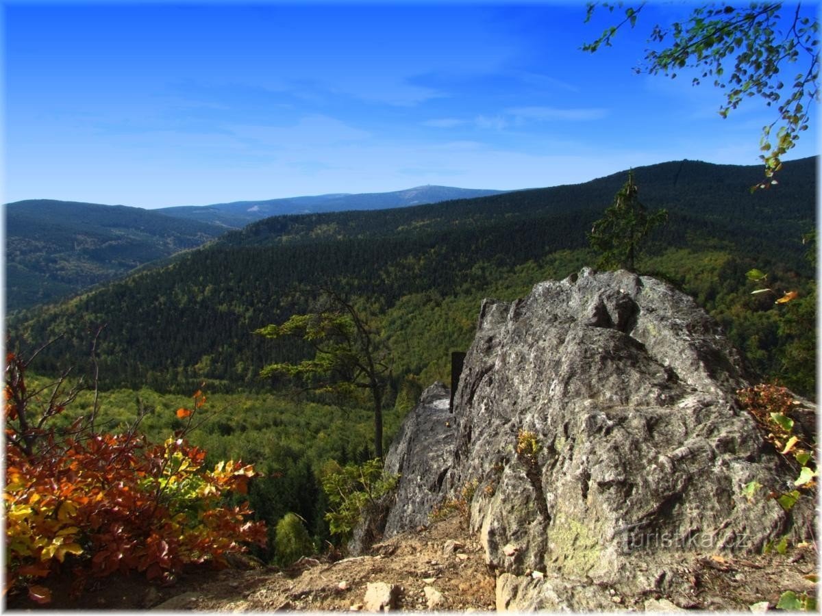 Montagnes Jeseníky - cette fois dans une colonie de Bílí Potok