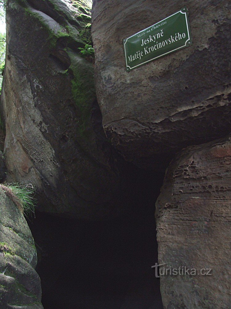 Matěj Krocínovský 洞穴