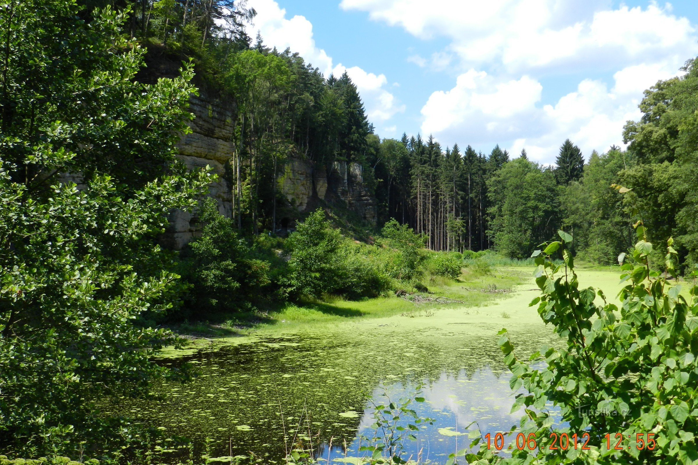 Jama pri gradu Kost - Baruškovo skalno stanovanje