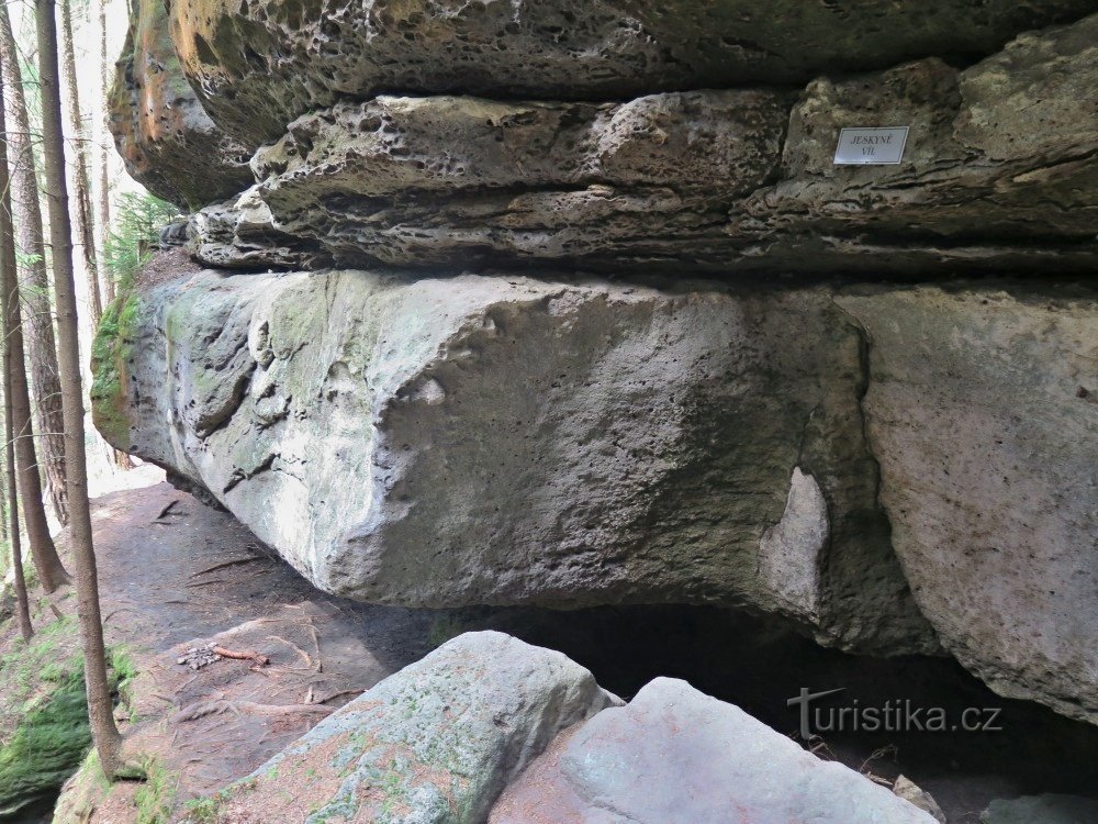 Caverna das fadas no vale Kyjovské