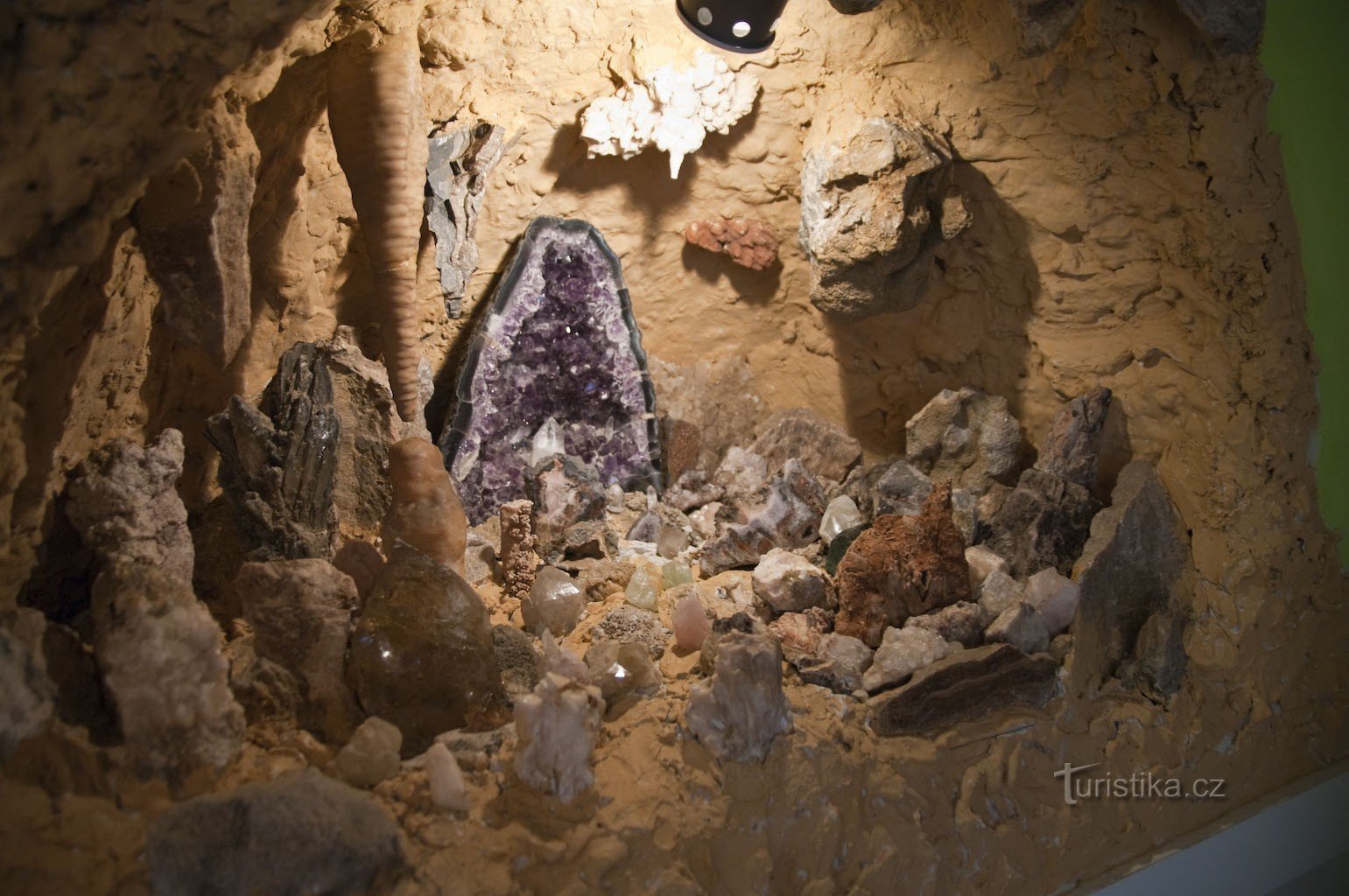 Eine Höhle