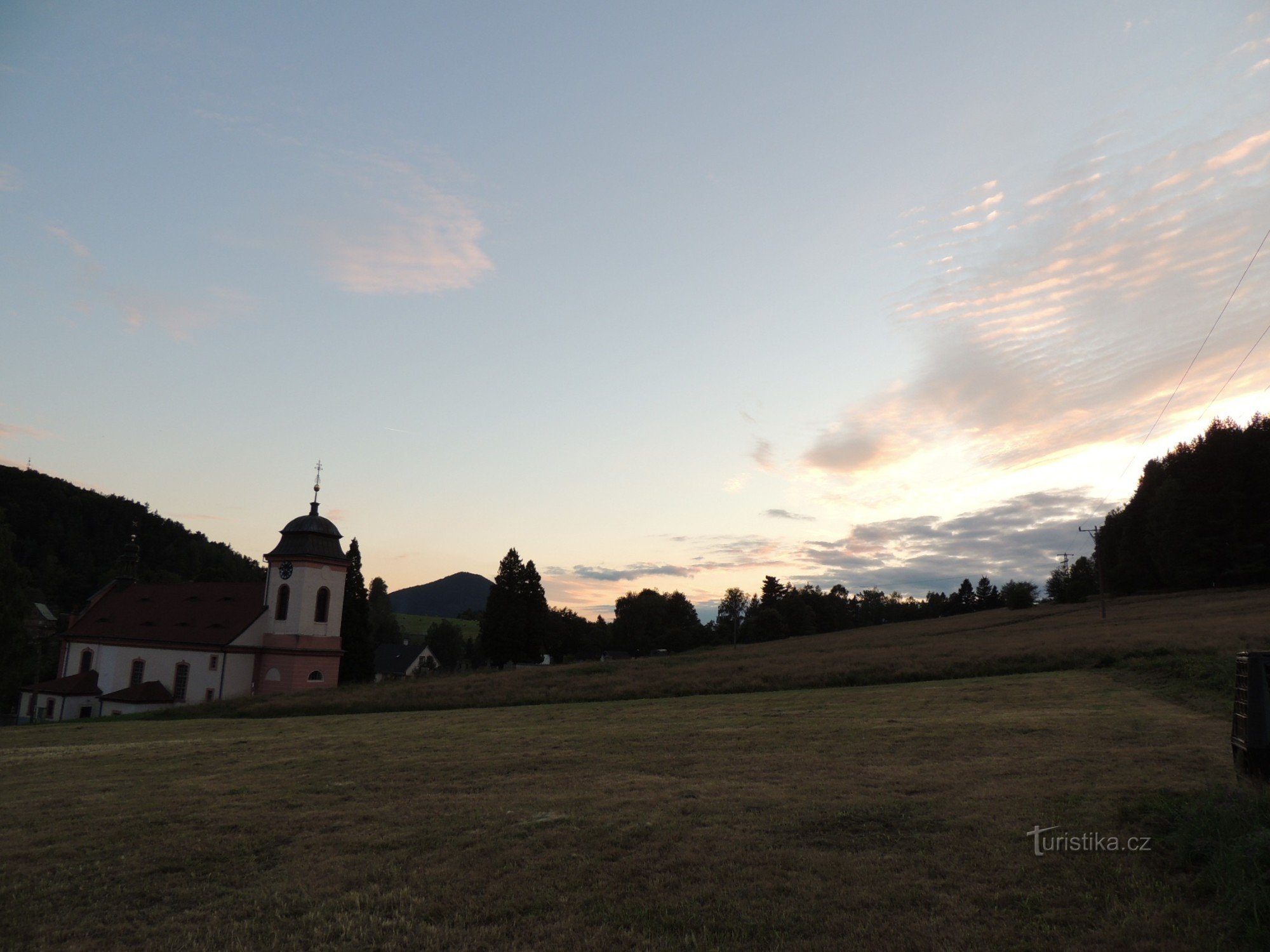 Jetrichovice-Kirche