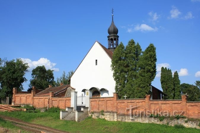 Jevíčko - cerkev sv. Bartolomej