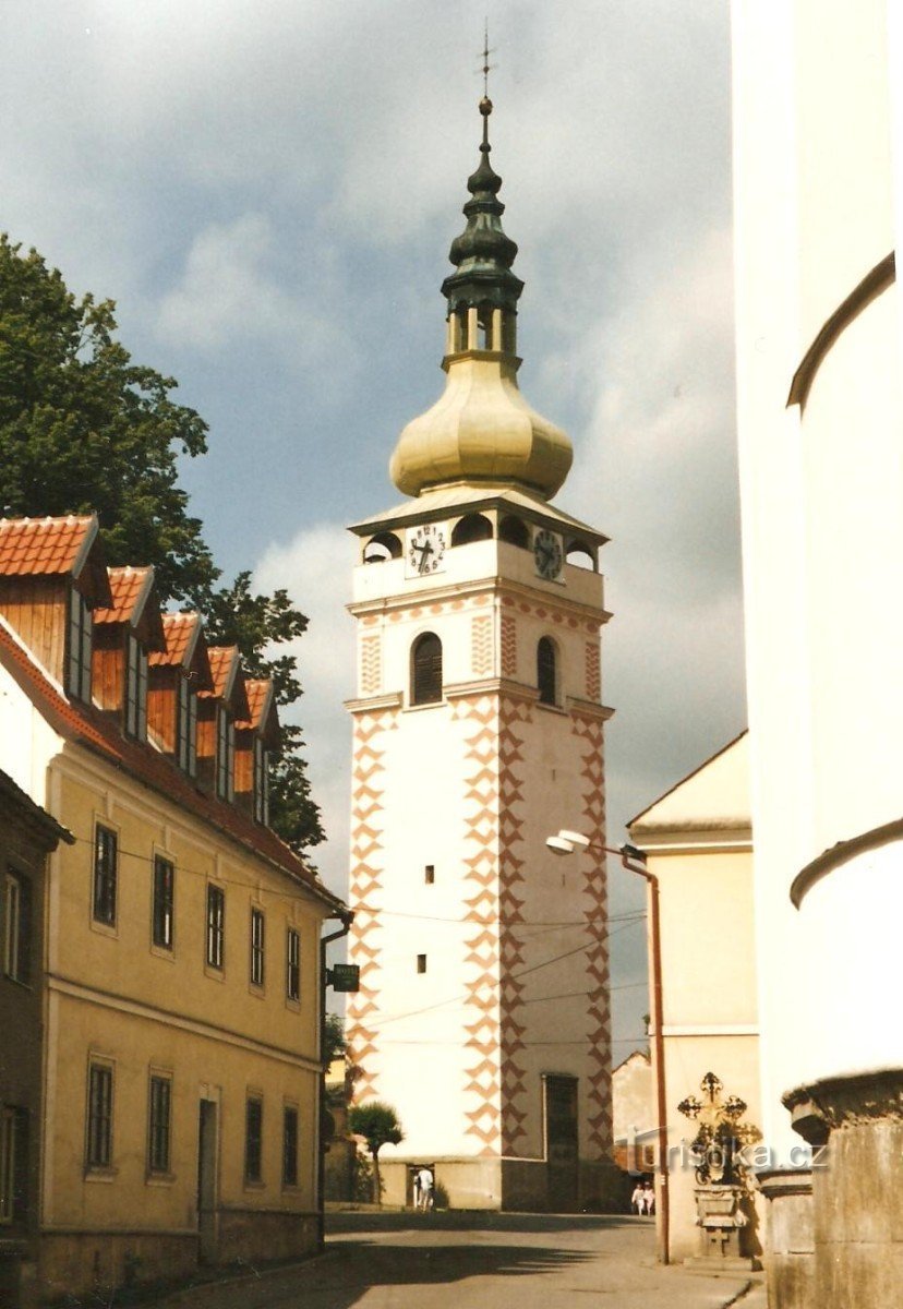 Jevíčko - městská věž 2000