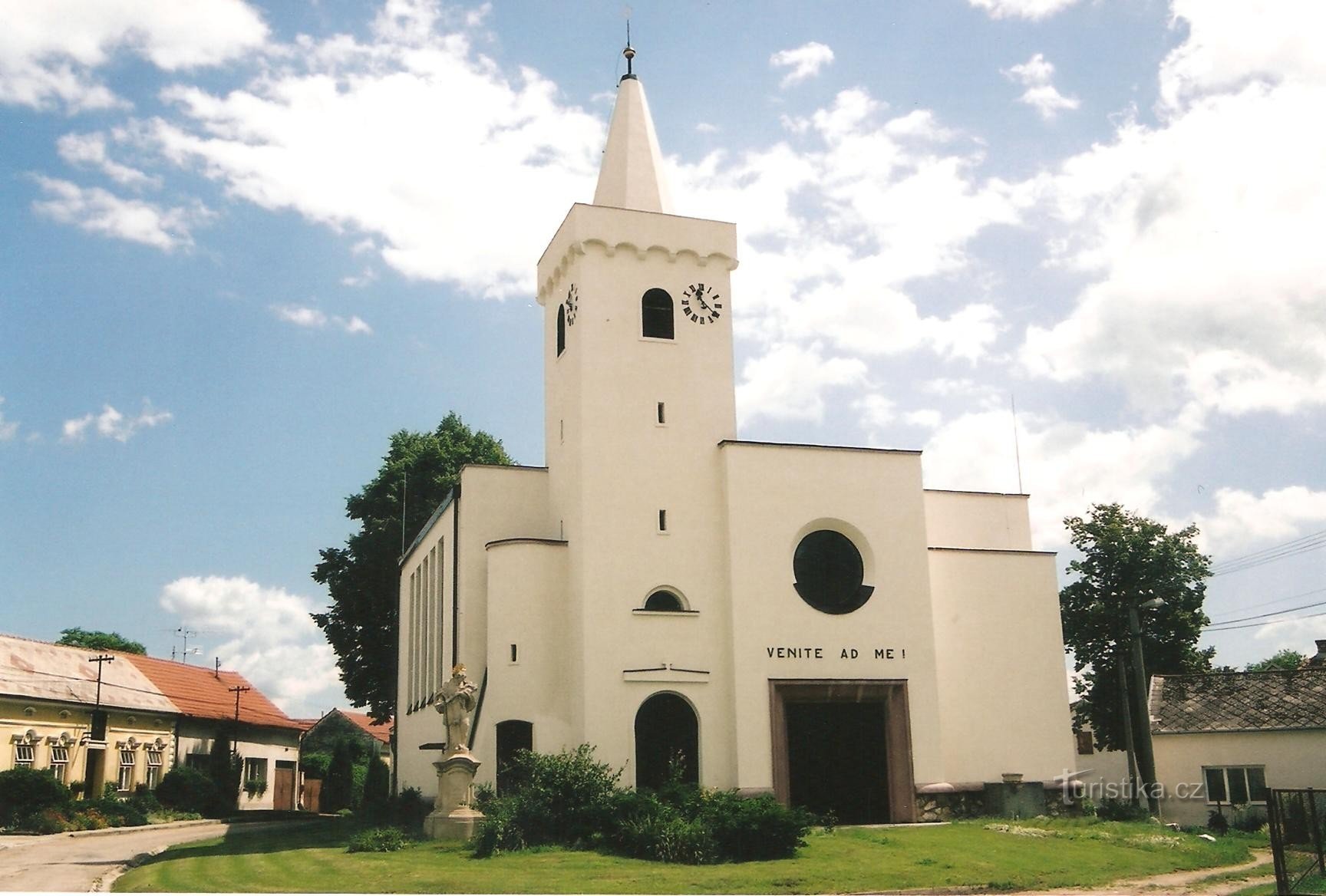 Jevišovka - kirken St. Kunhuty