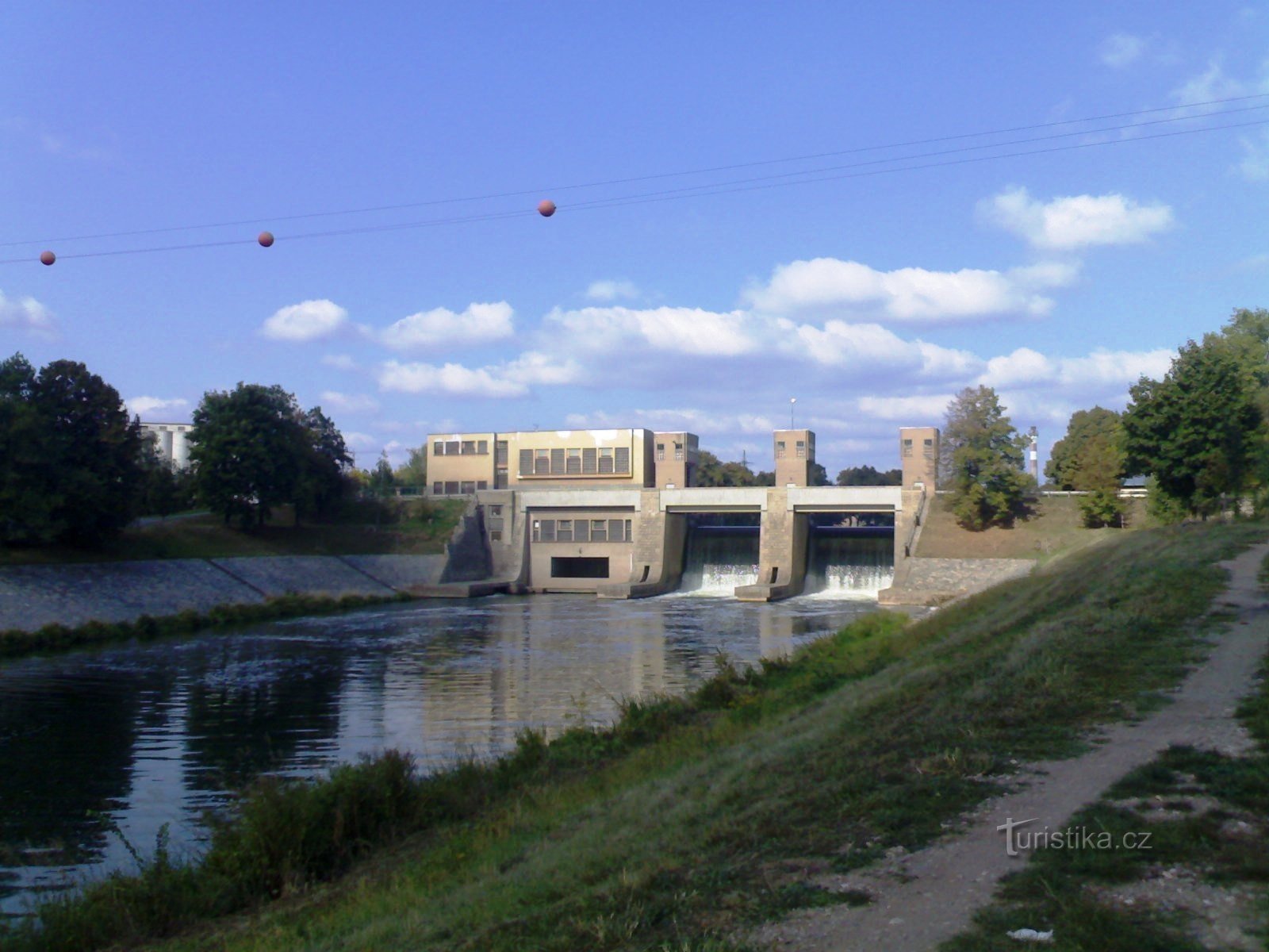 Předměřice-dammen - vattenkraftverk