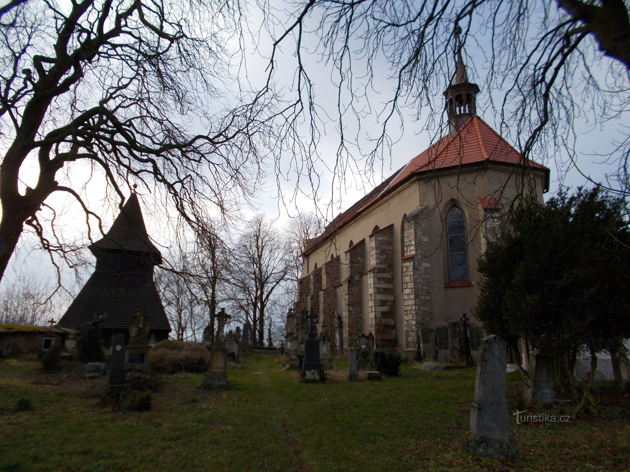 Jezbořice - kyrkan St. Wenceslas