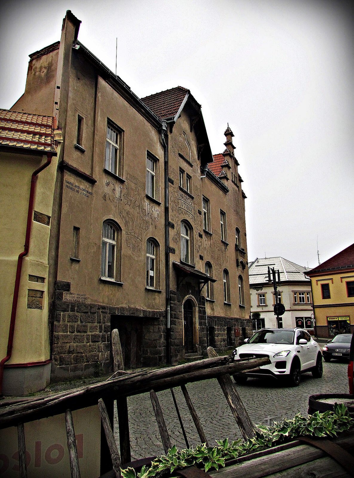 A casa de Ježdík em Hlinsk