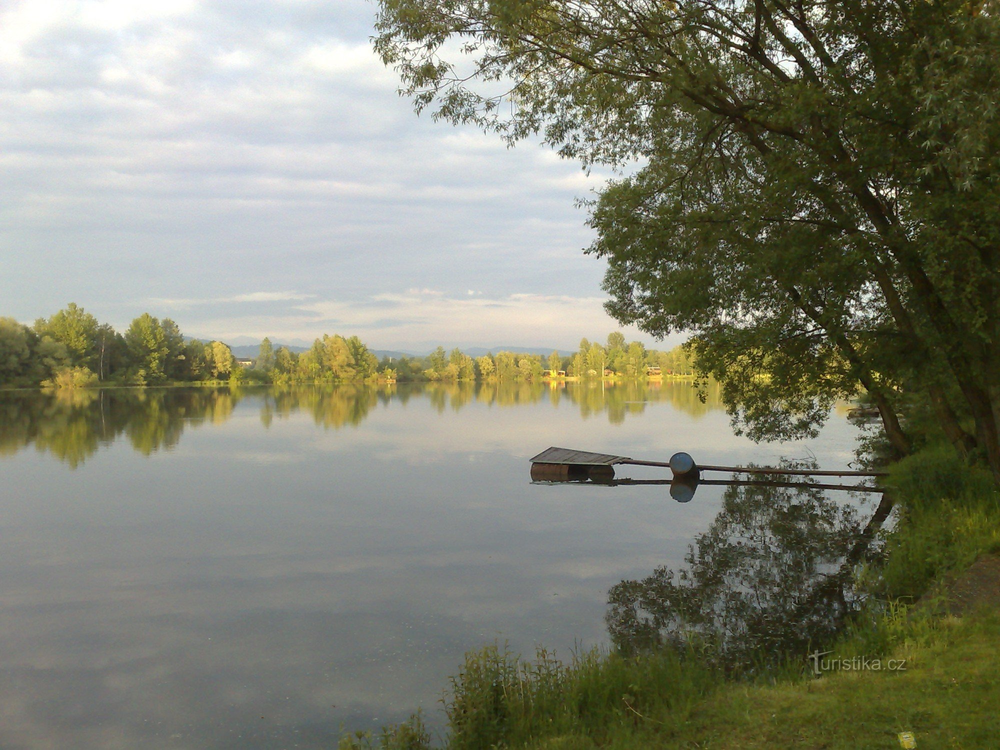 jezioro Hustopeče nad Bečvou