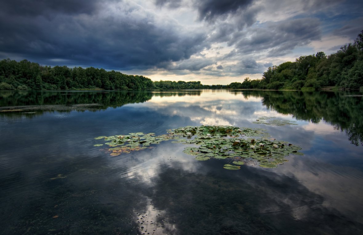 Sjön Podebrady