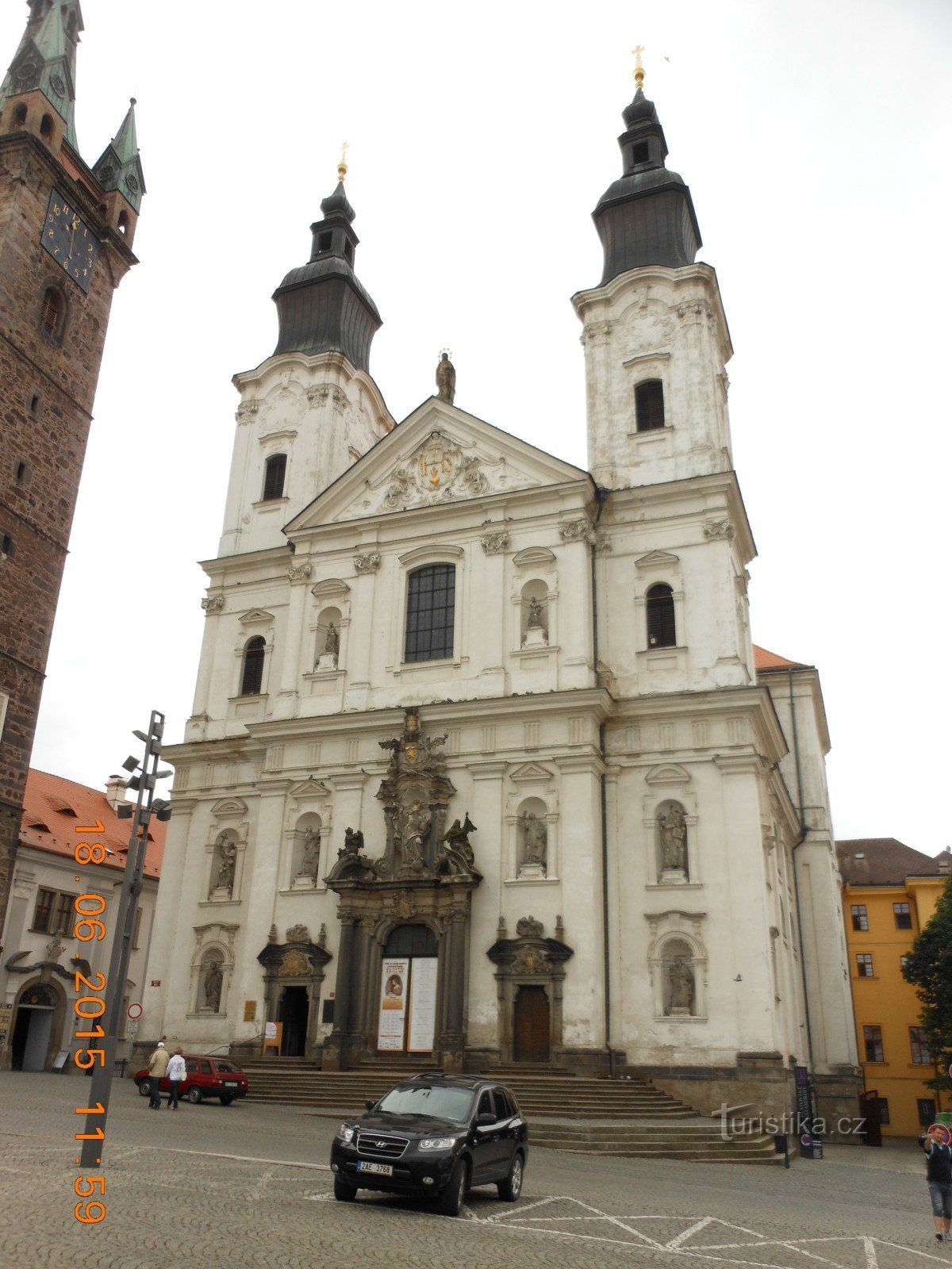 Iglesia Jesuita de la Inmaculada Concepción de la Virgen María y St. Ignacio en Klatovy