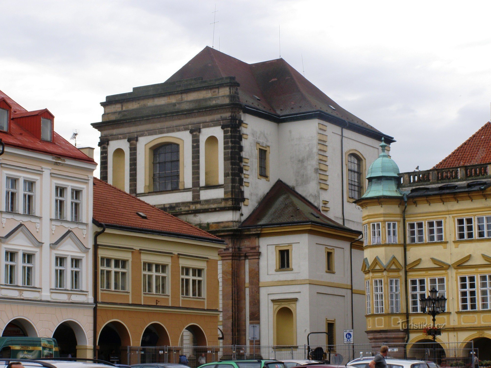 Jičín - biserica Sf. Iacov cel Mare