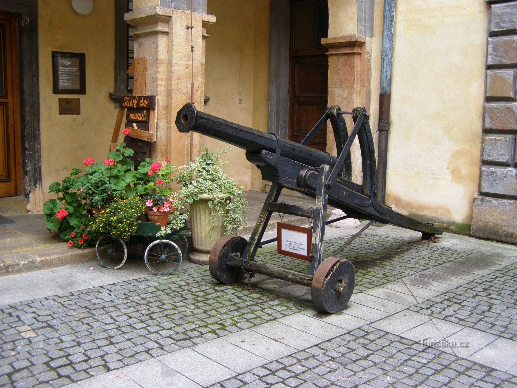 Jičín - dvorac Valdštejn, muzej