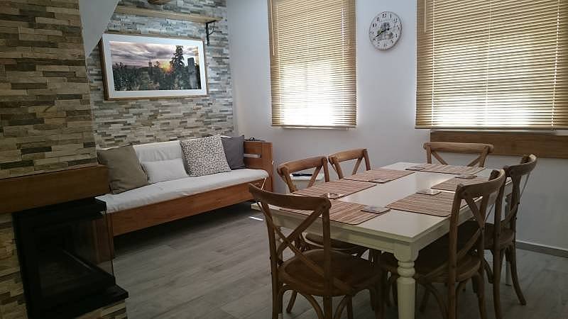 Dining room - rustic apartment