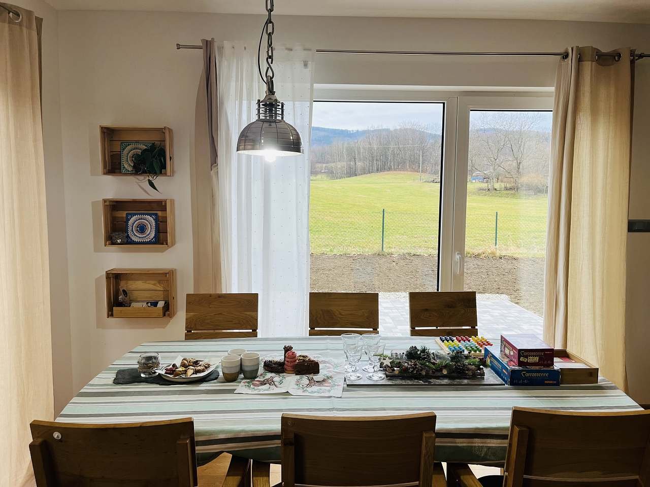 Jídelna s výhledem