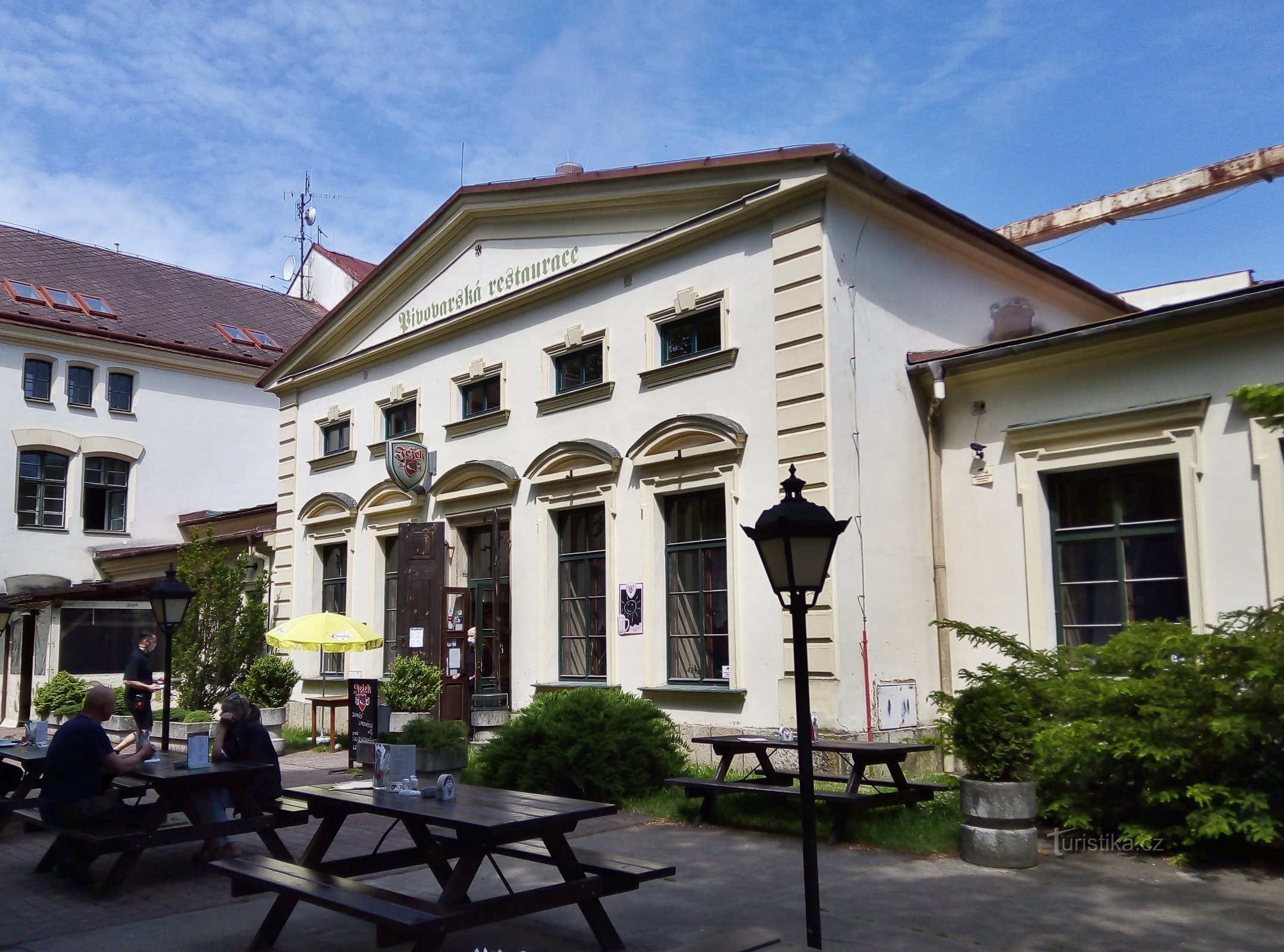 Jihlava - Restaurante cervecería