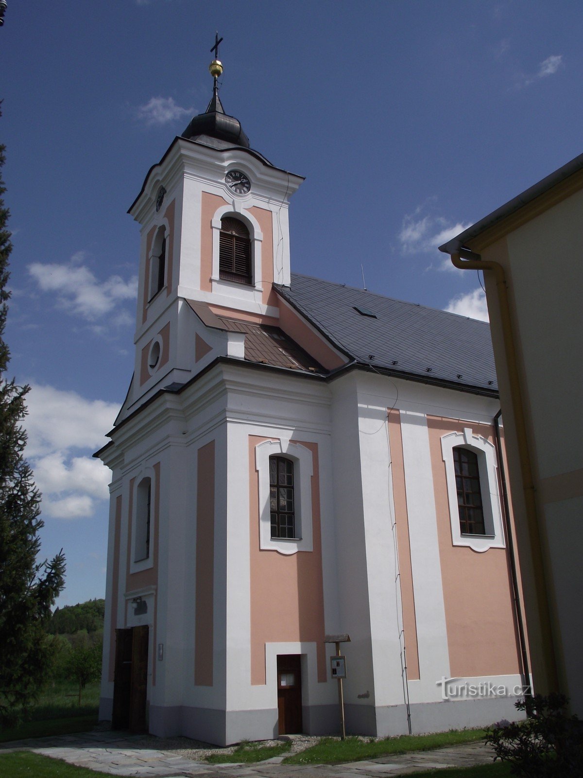 south-western part with a tower