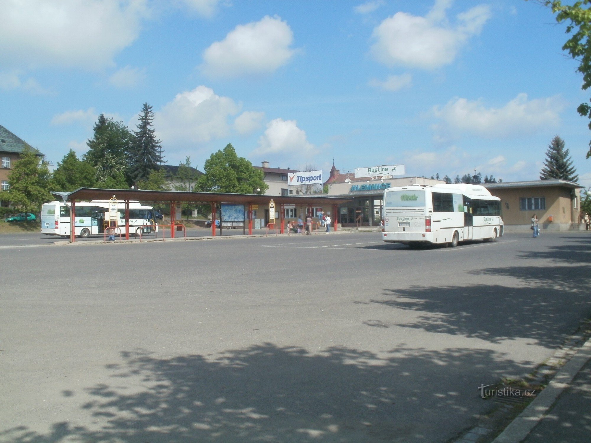 Jilemnice - σταθμός λεωφορείων