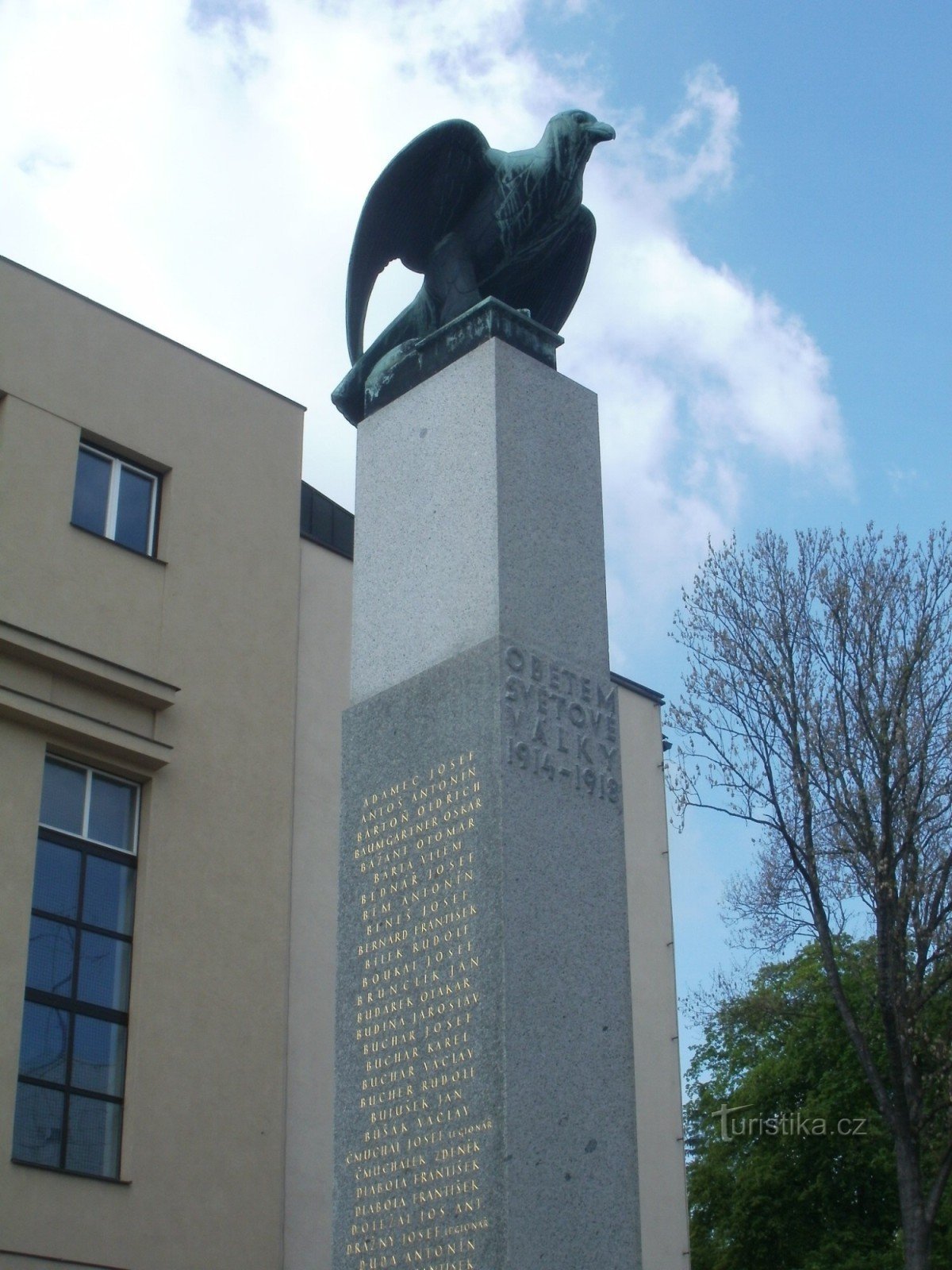 Jilemnice - monument till offer för krig