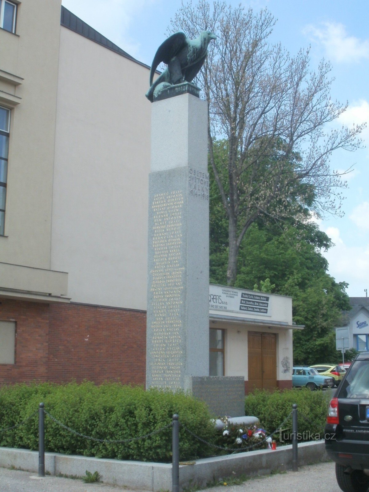 Йилемнице - памятник жертвам войн