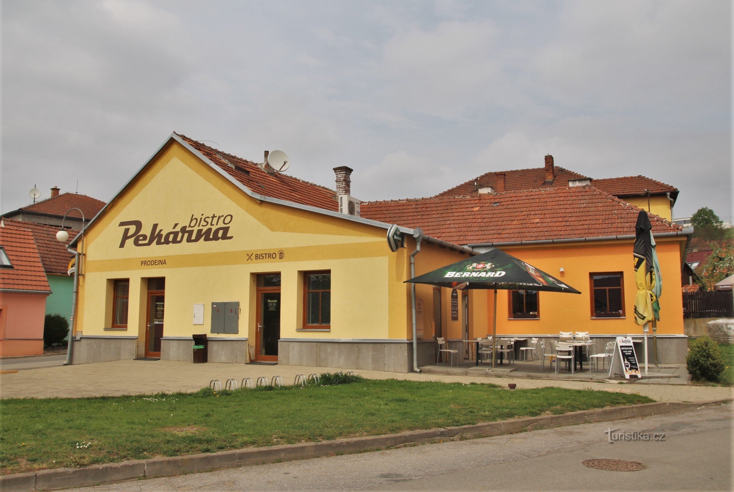 Jinačovice - bistrot Pekárna