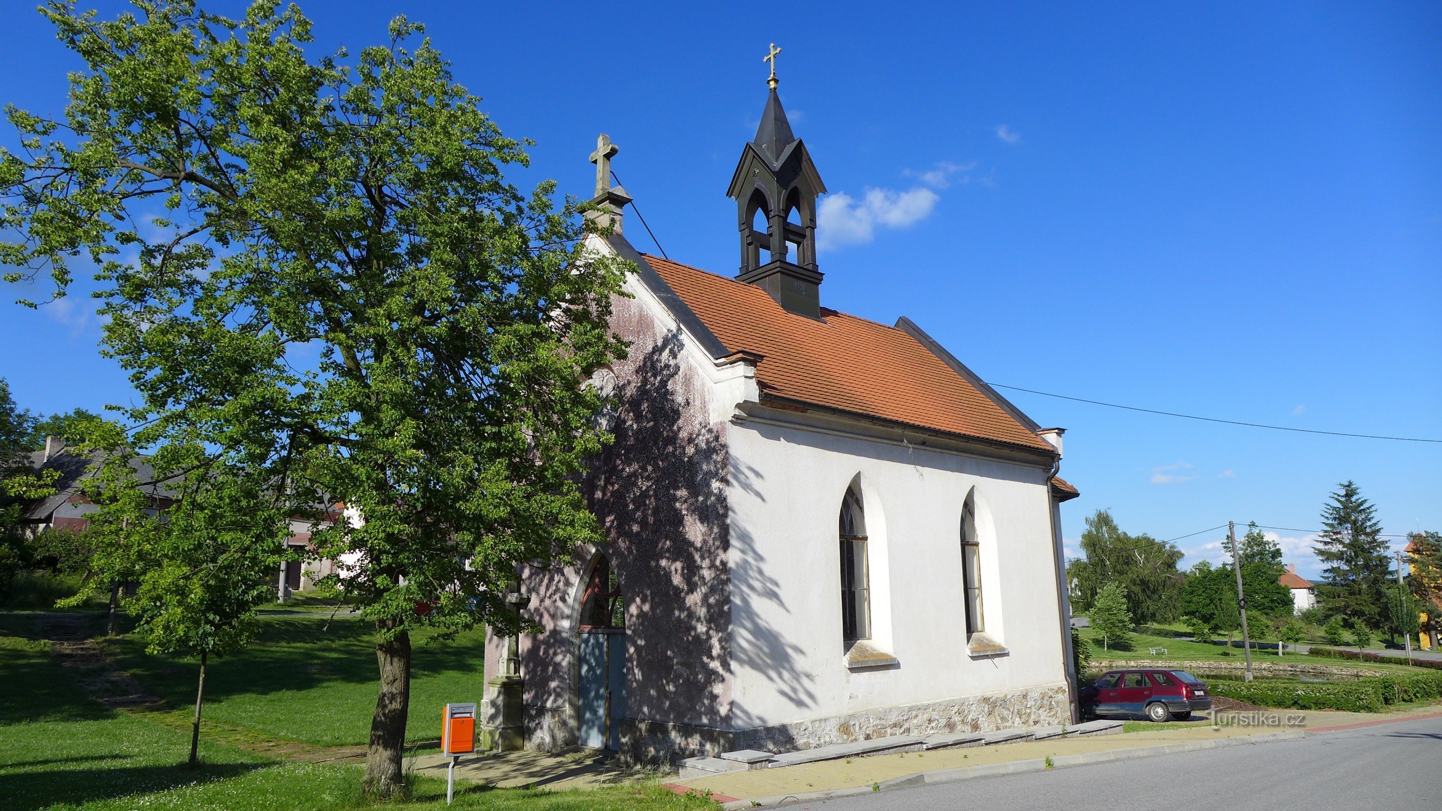 Jindřichovice - kapel van Onze-Lieve-Vrouw van de Rozenkrans