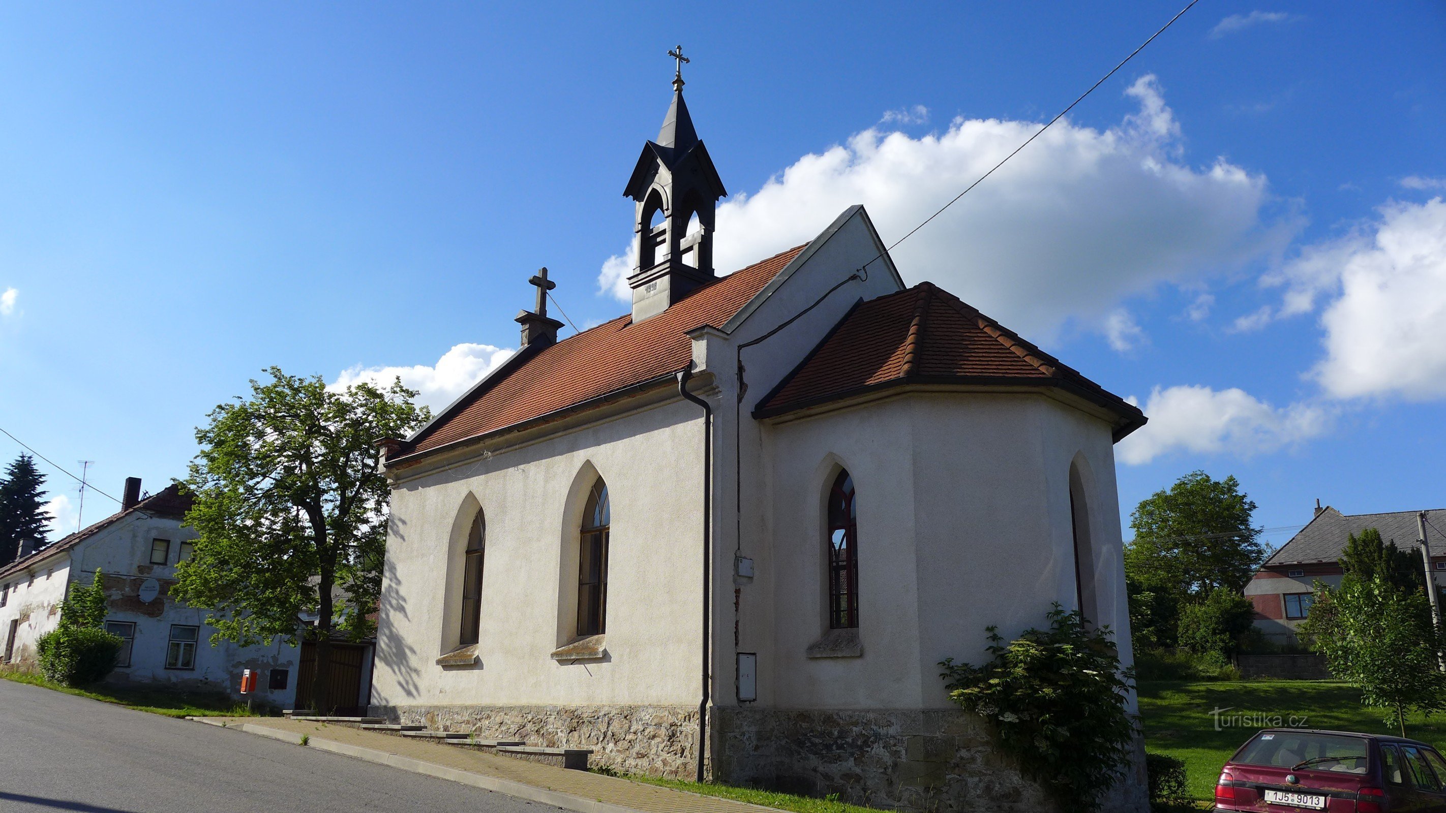 Jindřichovice - capilla de Nuestra Señora del Rosario