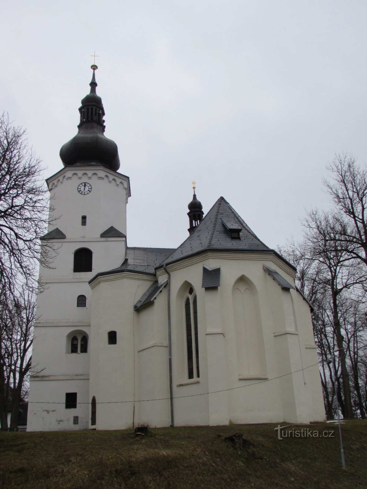 Jindřichovice, kyrkan St. Martin