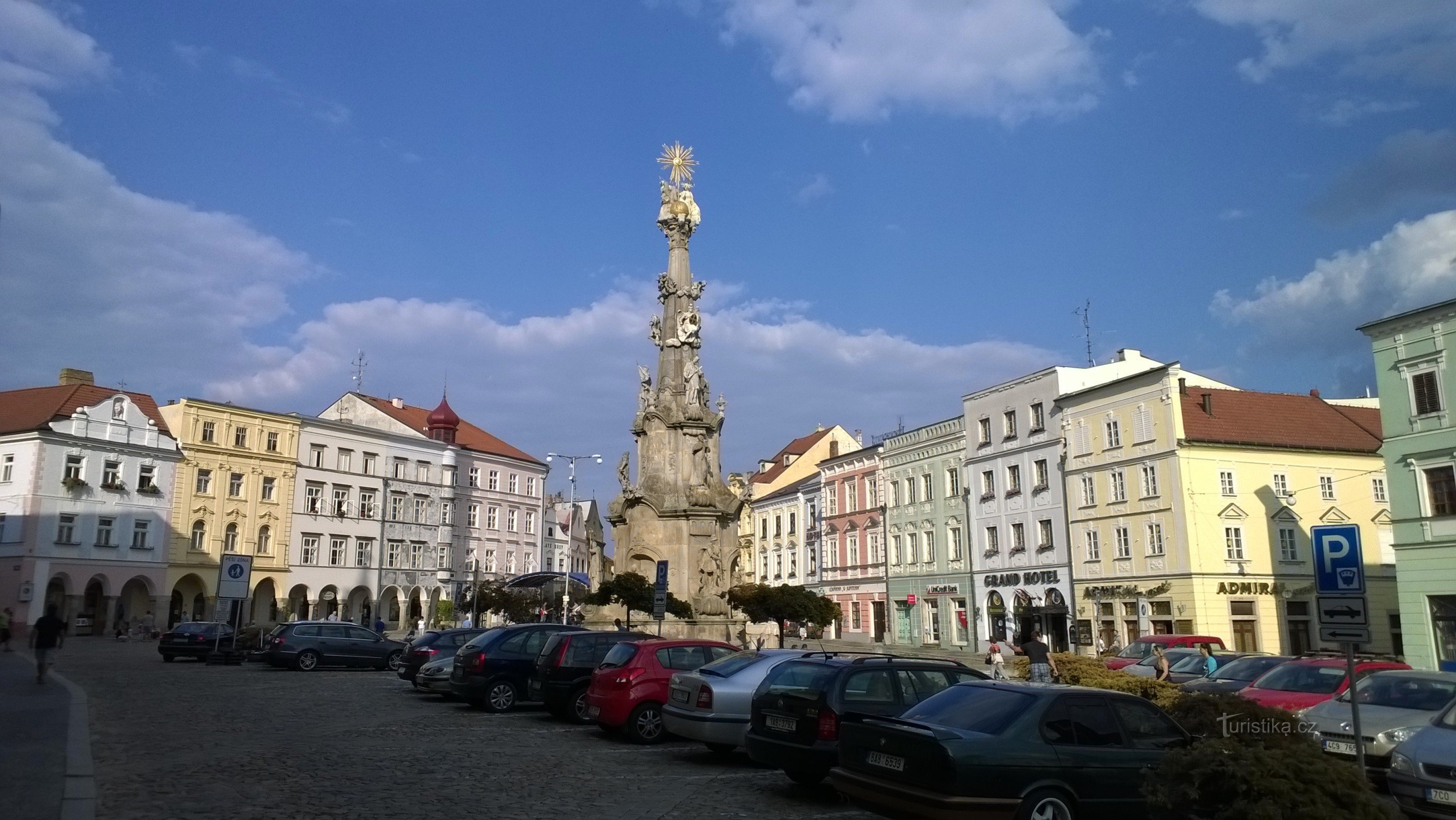 Jindřichův Hradec - historisk by.