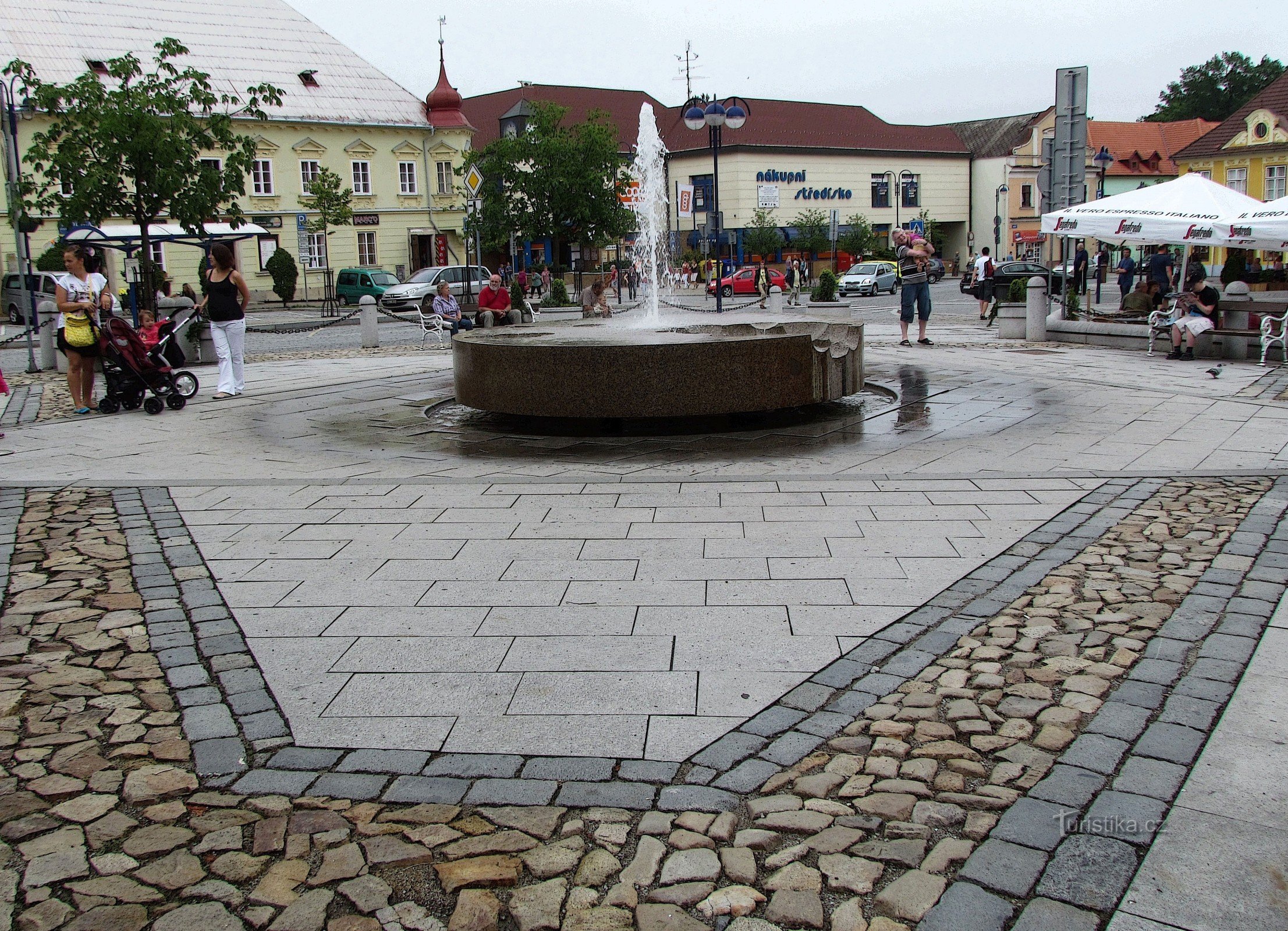 Jindřichův Hradec - Piazza Masarykov