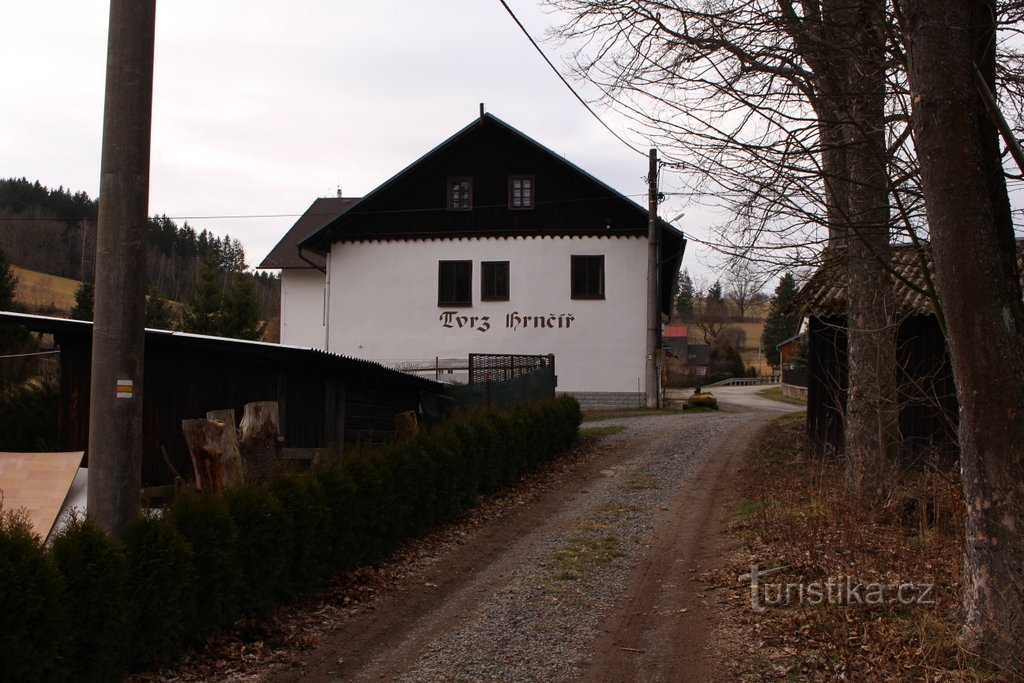 Jiřičná, um antigo castelo