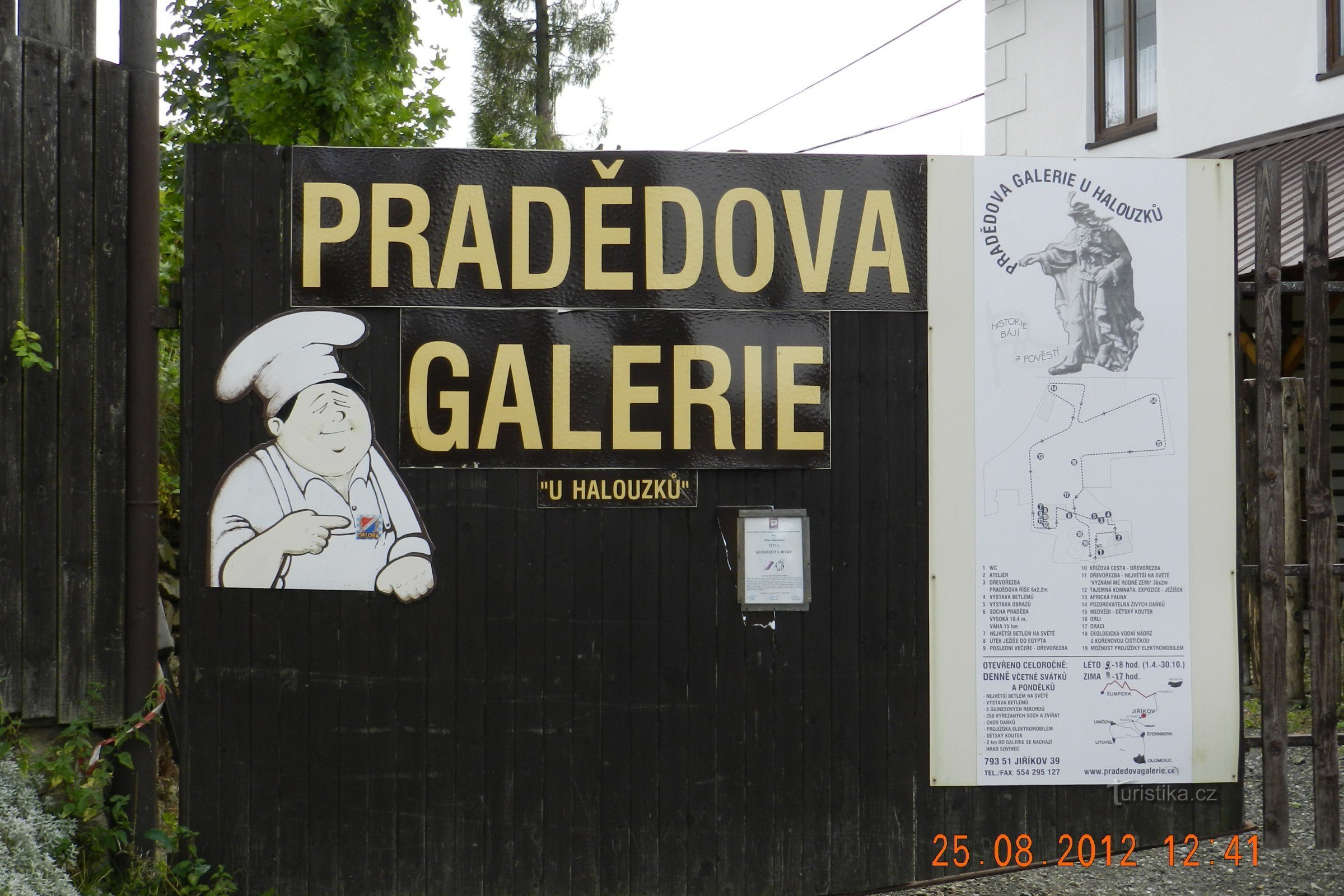 Jiříkov - Galeria Pradziada koło Halouzků i Reszowa - wodospady, noclegi