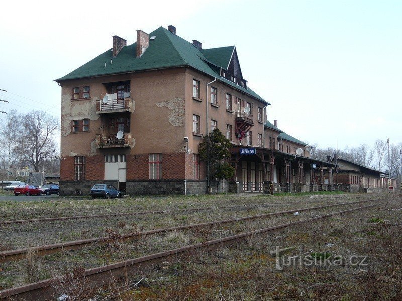 Jiříkov - railway station