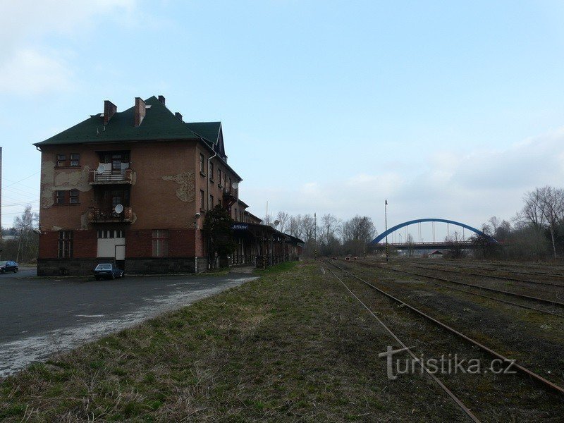 Jiříkov - railway station