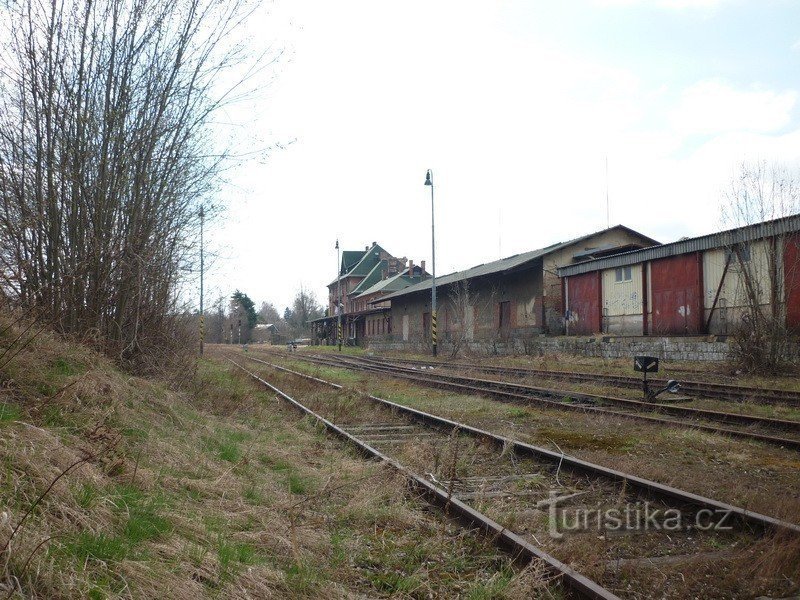 Jiříkov - railway station