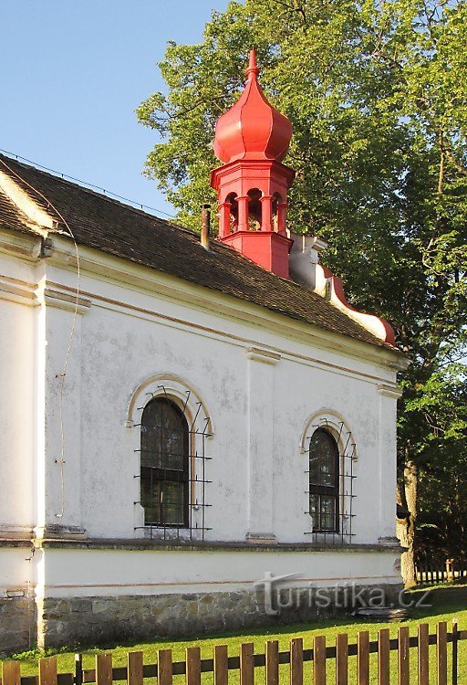 Dolina Jiříkovo - crkva