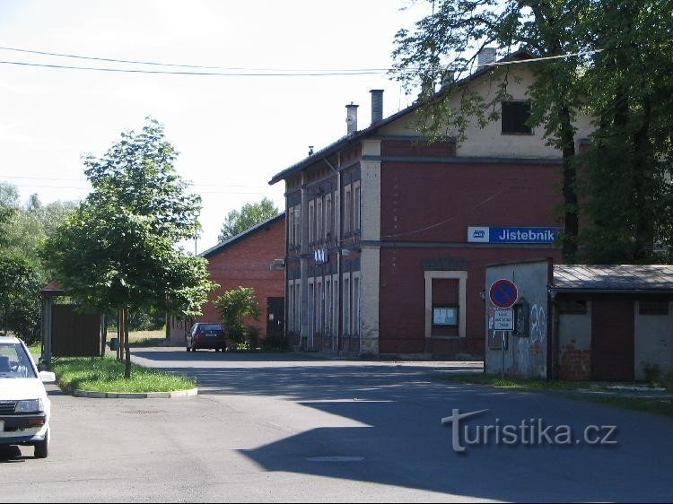 Jistebnik, Bahnhof