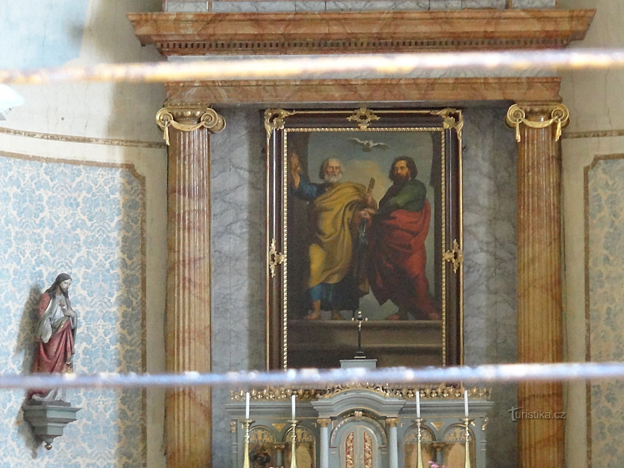 Istebník altar of St. Peter and Paul