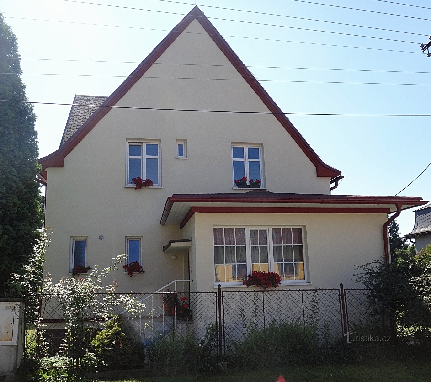 La maison d'hôtes du professeur Vavrečka aujourd'hui