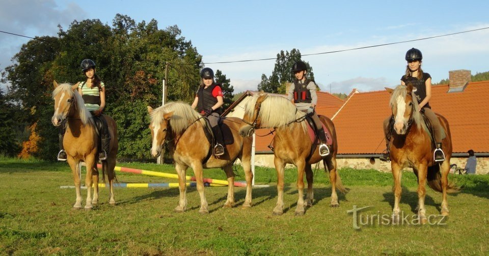 Manege van kasteel Skalice