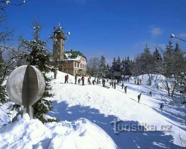 Skiën in het IJzergebergte: skiën in het IJzergebergte