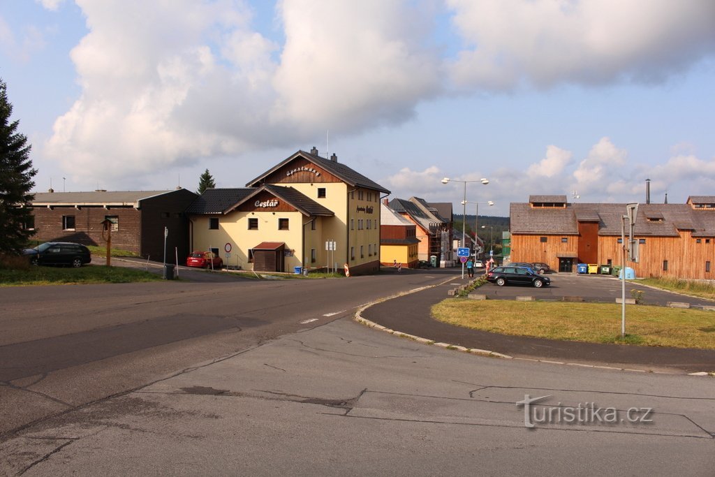 La partie sud de Boží Dar