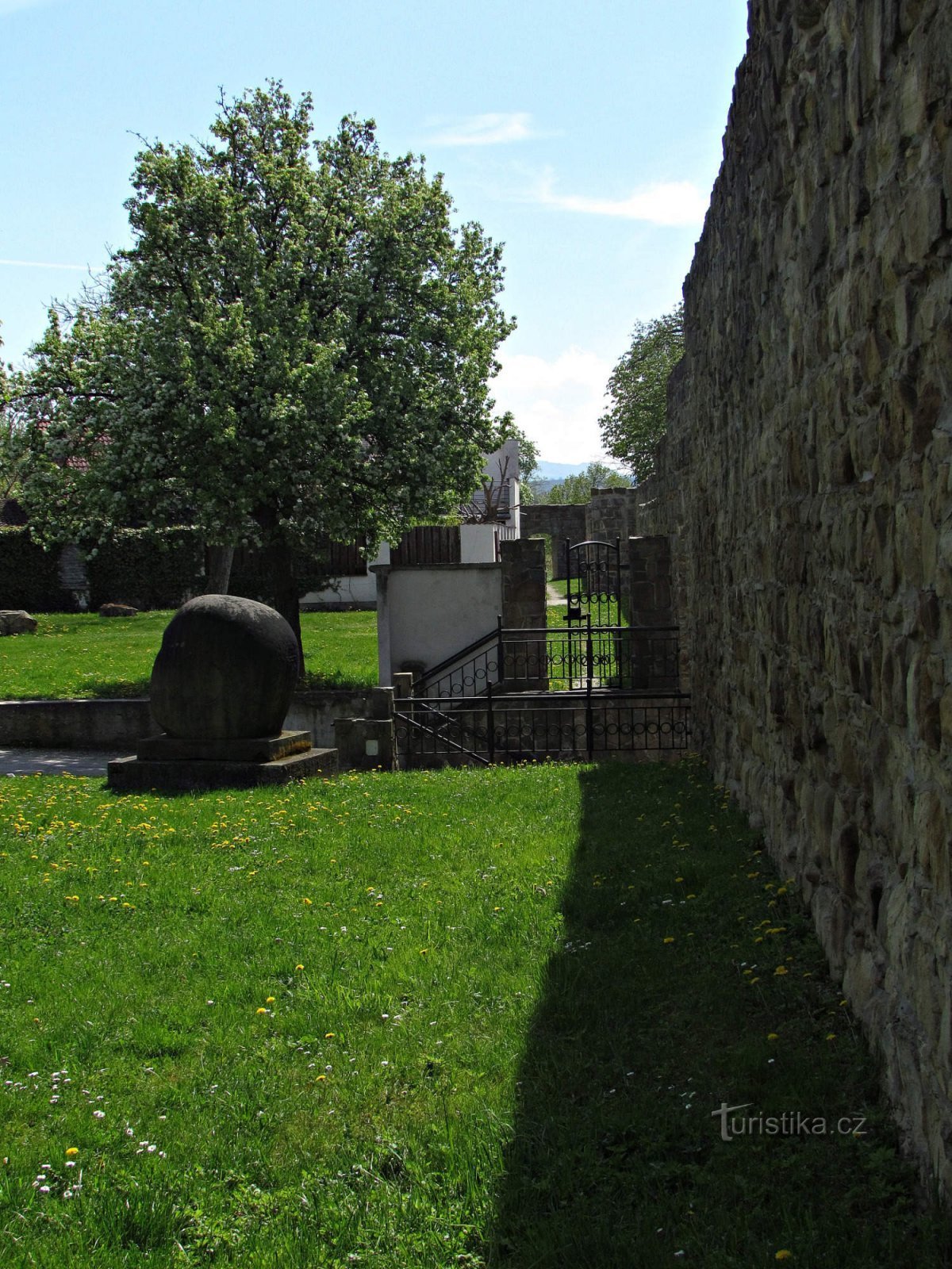 the southern part of the fortification