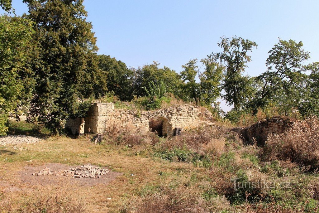 South side of the castle