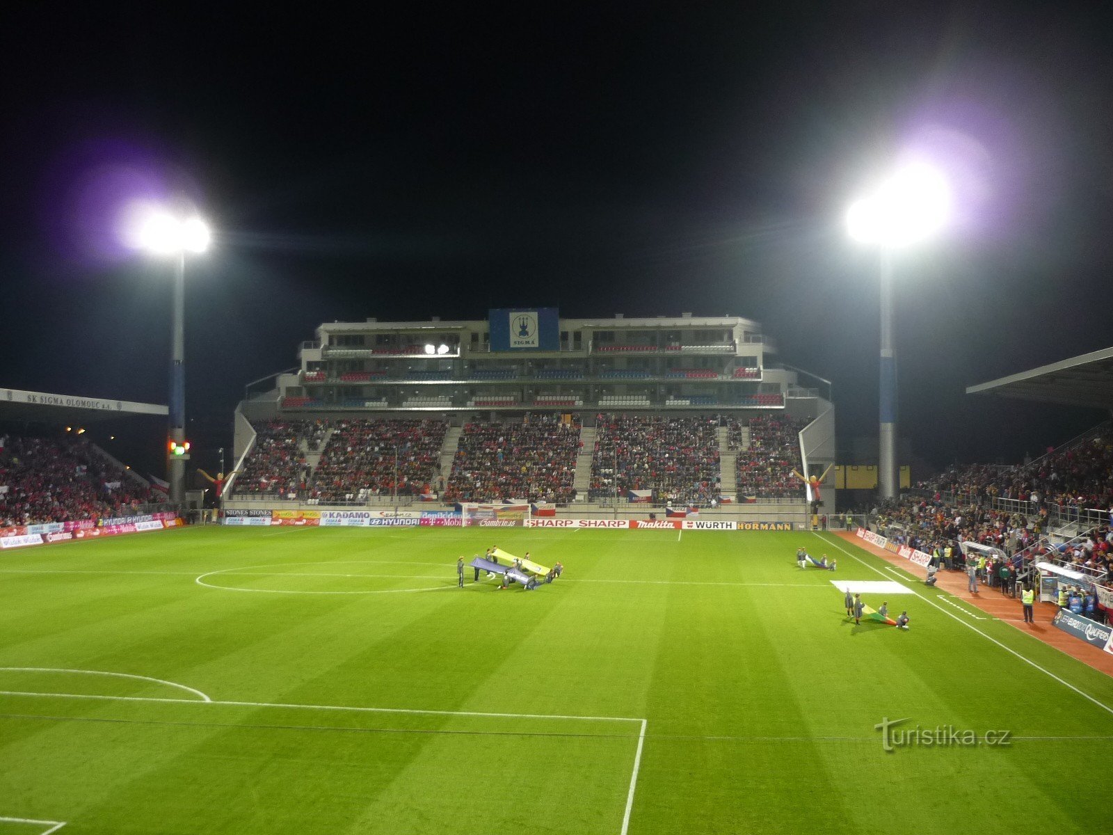 Jižní tribuna Sigmy Olomouc
