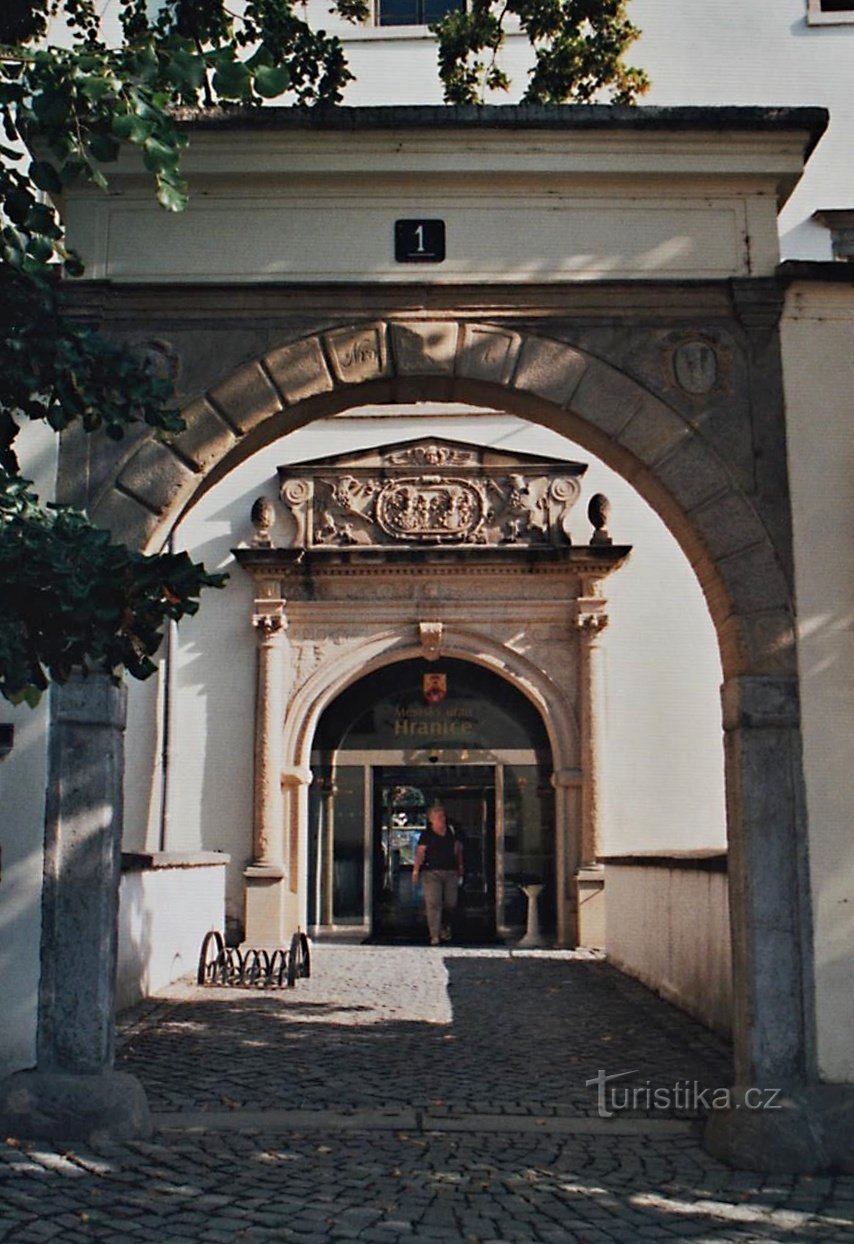 south entrance gate and portal