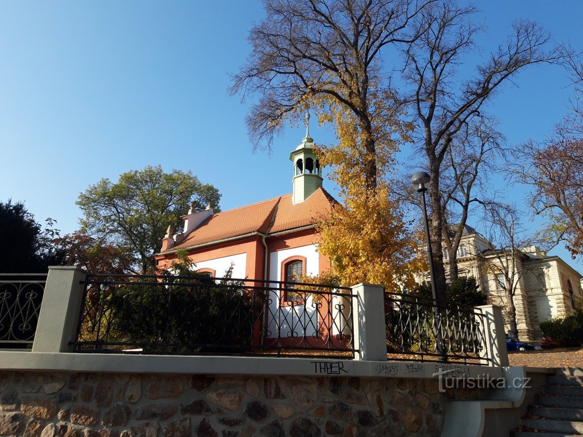 Johann Gottfried Seume – monument och kapell i Teplice