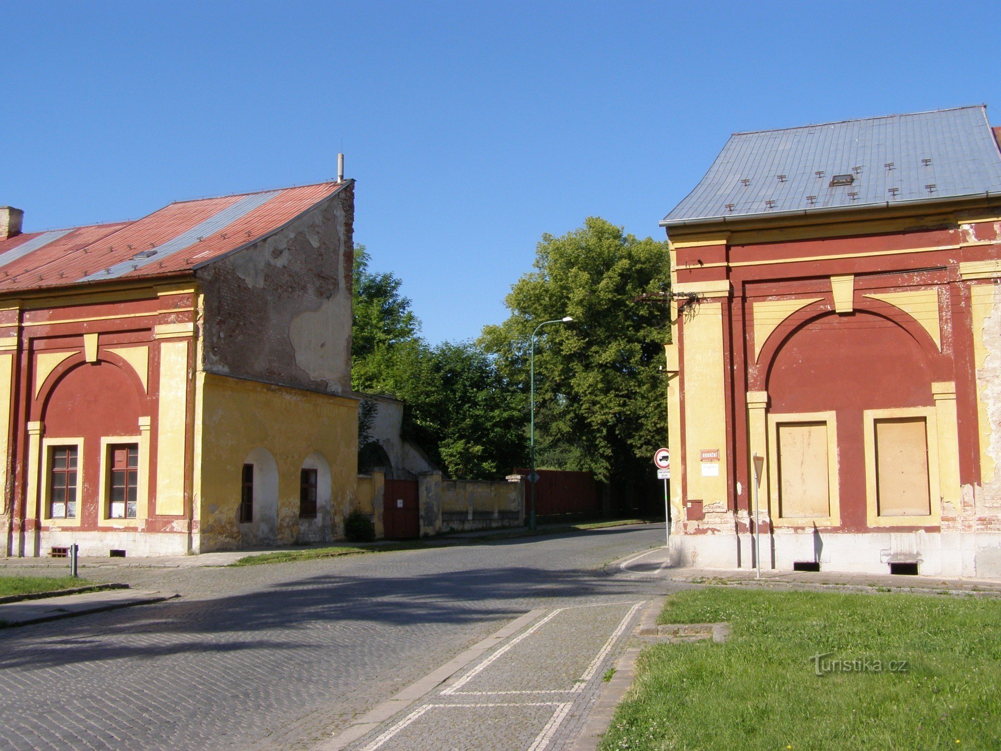 Josefov - puerta de Hradecká