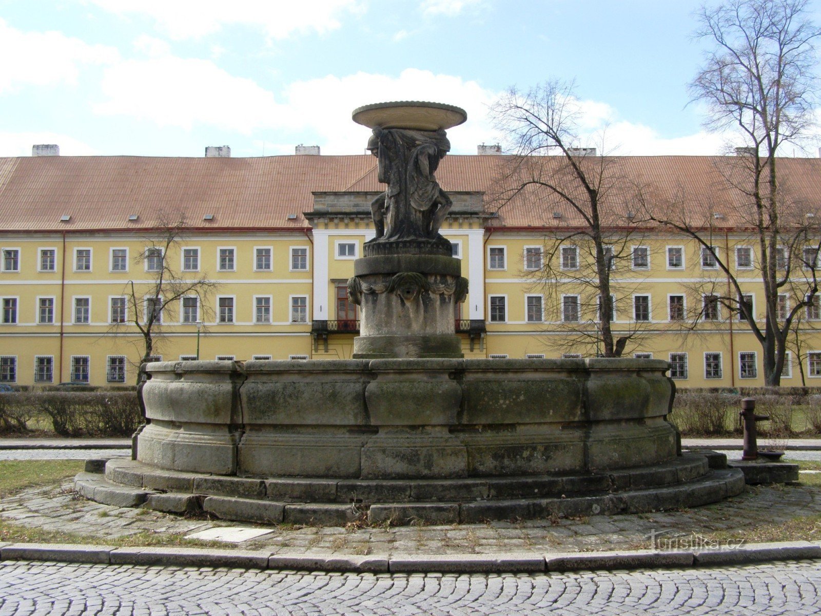 Josefov - fountain