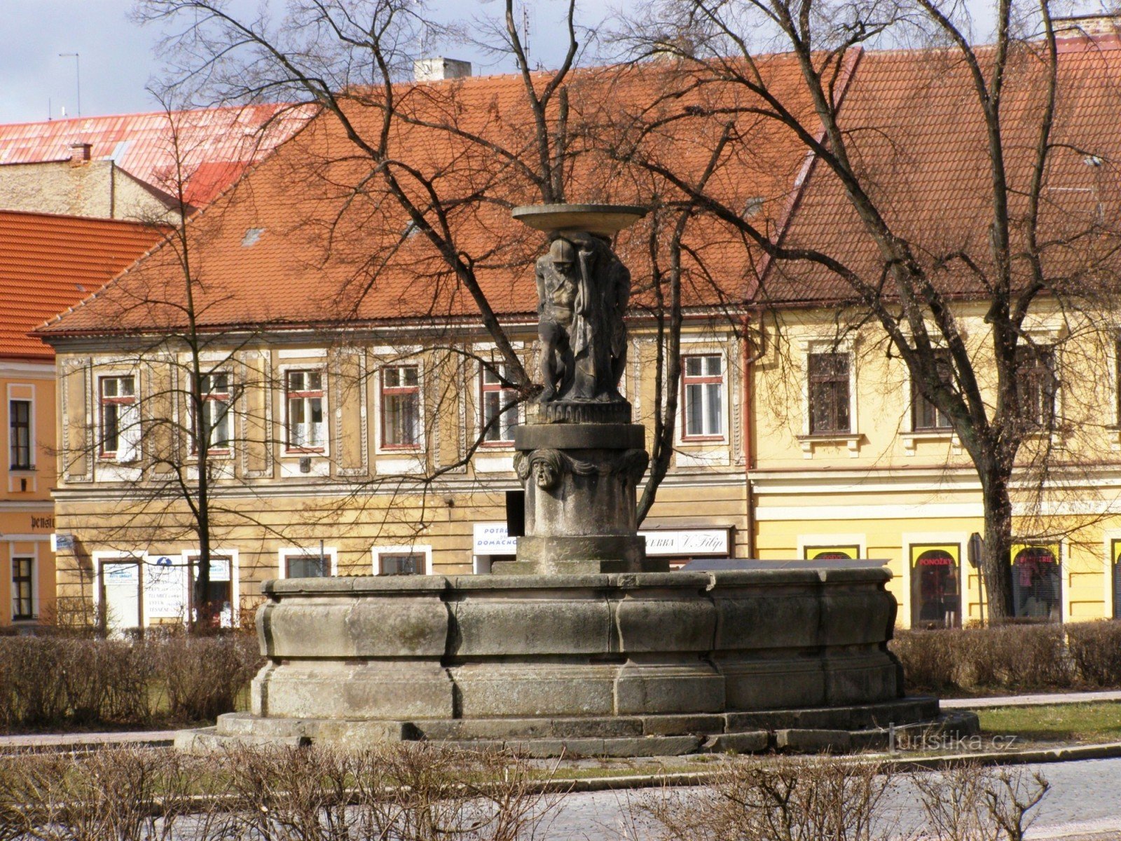 Josefov - fountain